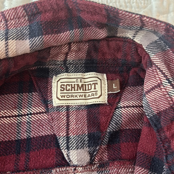 Dark pink flannel! - Picture 3 of 4